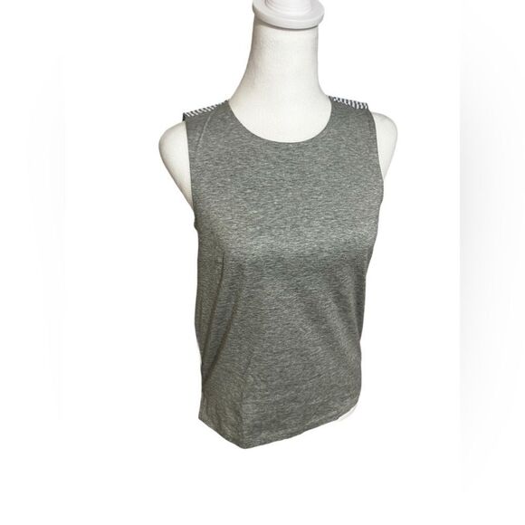 J Crew Contrast Sleeveless Tank Top Seersucker Striped blue gray white
Size xXS - Picture 2 of 8